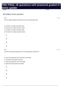 TMU FINAL &num;6 questions well answered graded A&plus;  latest update