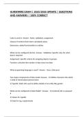 GUIDEWIRE EXAM &vert; 2025&sol;2026 UPDATE &vert; QUESTIONS AND ANSWERS &vert; 100&percnt; CORRECT