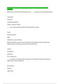 BGSU LEGS 3010 - Exam 1 Kubasek Questions with Correct Answers Latest Update 2025&sol;2026