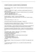 CS6515 EXAM 2 QUESTIONS & ANSWERS