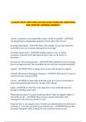 ILLINOIS FIELD CROP APPLICATORS EXAM COMPLETE QUESTIONS AND VERIFIED ANSWERS &lpar;NEWEST&rpar;