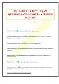 RMIN 4000 UGA TEST 1 EXAM QUESTIONS AND ANSWERS&period; VERIFIED 2025&sol;2026&period;