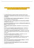 ILLINOIS FIELD CROP APPLICATORS EXAM COMPLETE QUESTIONS AND 100&percnt; VERIFIED ANSWERS &lpar;PASS GUARANTEE&rpar;