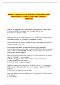 NEWEST &lpar;2026-2027&rpar; AIR METHODS CHECKRIDE PREP EXAM COMPLETE QUESTIONS AND CORRECT ANSWERS