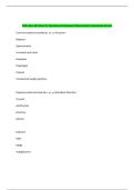 MVU Nurs 623 Exam 2&vert; Questions and Answers&vert; New Update Guaranteed Success