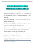 COP4600 Quizzes Review Exam Questions and Answers Graded A&plus;