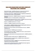 HLSC 4P99 EXAM STUDY SET WITH COMPLETE SOLUTIONS 100&percnt; VERIFIED&excl;&excl;