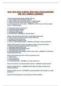 HLSC 4P99 &lpar;CLINICAL 4P99&rpar; PACKAGED EXAMS&excl;&excl;
