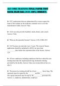 ALF CORE TRAINING FINAL PAPER TEST BANK EXAM Q&A 2026 100&percnt; CORRECT&period;