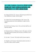 ALF CORE FLORIDA TRAINING STUDY GUIDE EXAMS SET TEST PAPER QUESTIONS AND SOLUTIONS 2026 VIEW AHEAD EXAM&period;