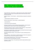 INSY 3303 EXAM 3 REVIEW QUESTIONS AND ANSWERS