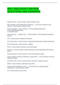INSY 3303 EXAM 3 REVIEW QUESTIONS AND ANSWERS
