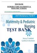 Title&colon; Introductory Maternity & Pediatric Nursing &ndash; Test Bank with Practice Questions and Answers
