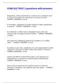 COM-312 TEST 1 questions with answers