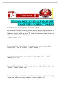 2025-2026 WELLCARE ACT MASTERY EXAM WITH CORRECT ANSWERS