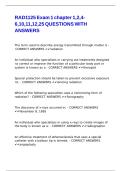 RAD1125 Exam 1 chapter 1&comma;2&comma;4-6&comma;10&comma;11&comma;12&comma;25 QUESTIONS WITH ANSWERS&period;