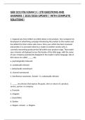 GEB 3213 FSU EXAM 3 &vert; 378 QUESTIONS AND ANSWERS &vert; 2025&sol;2026 UPDATE &vert; WITH COMPLETE SOLUTION&excl;&excl;