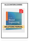 Neural Engineering &lpar;3rd Edition&comma; 2020&rpar; &ndash; Bin He &ndash; Instructor Solutions Manual PDF