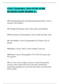 CPACC EXAM Q&A&colon; 2026 STUDY GUIDE BUNDLED EXAMS GRADED A&plus;&period;