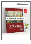 SOLUTIONS MANUAL for Data Mining&semi; Concepts & Techniques 4th Edition by Jiawei Han