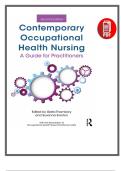 Contemporary Occupational Health Nursing &lpar;2nd Edition&comma; 2020&rpar; &ndash; Thornbory