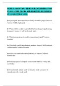 DENTAL ASSISTANT LICENSURE CERTIFICATION EVALUATION EXAMS AND PRACTICE QUESTIONS FULL SOLUTION 2026&period;