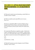 DISA HBSS 201 ACTUAL EXAM EXAM SCRIPT SOLVED QUESTIONS 2026 GUARANTEED TO PASS&period;