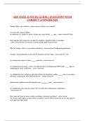 ARF TITLE 22 STUDY GUIDE 1 QUESTIONS WITH CORRECT ANSWERS