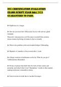 DSE CERTIFICATION EVALUATION EXAMS SCRIPT EXAM Q&A 2026 GUARANTEED TO PASS&period;