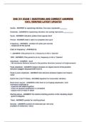 ALL SHS 311 PACKAGED EXAMS&excl;&excl;