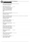 Portage Learning BIOD 101 Module 6  Exam &lpar;2025&rpar; Exam Questions & Answers &vert; Latest Already Graded A&plus; UPDATE 2025&vert;2026&excl;&excl; STUDY GUIDE EXAM 