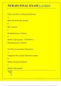 NUR 651 FINAL EXAM QUESTIONS AND ANSWERS 2026