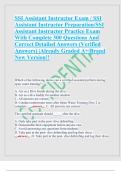 SSI Assistant Instructor Exam &sol; SSI Assistant Instructor Preparation&sol;SSI Assistant Instructor