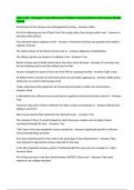 CRJU 1040 - Principals of Law Enforcement Midterm Practice Questions and Answers Already Passed