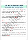 REAL ASVAB QUESTIONS WITH  DETAILED VERIFIED ANSWERS 
