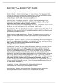 BUS 150 FINAL EXAM STUDY GUIDE