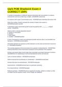 Uark POB Shadwick Exam 4 CORRECT 100&percnt;
