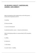 OM 300 EXAM 1 CHILCUTT &vert; QUESTIONS AND ANSWERS &vert; 100&percnt; CORRECT&excl;&excl;