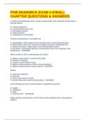 POB SHADWICK EXAM 4 &lpar;FINAL&rpar; CHAPTER QUESTIONS & ANSWERS