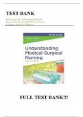 Study Guide Answer Key & Test Bank for Understanding Medical-Surgical Nursing 7th Edition &ndash; Hopper & Williams