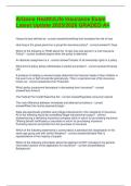 Arizona Health&sol;Life Insurance Exam Latest Update 2025&sol;2026 GRADED A&plus;