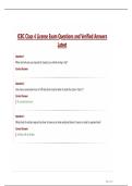  ICBC Class 4 License Exam Questions and Verified Answers  Latest