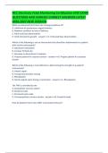 NCC Electronic Fetal Monitoring Certification EFM EXAM QUESTIONS AND VERIFIED CORRECT ANSWERS LATEST 2026-2027 NEW VERSION &period;pdf