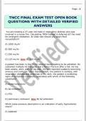 TNCC FINAL EXAM TEST OPEN BOOK  QUESTIONS WITH DETAILED VERIFIED  ANSWERS 