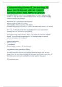 ATI Pharmacology Proctored&comma; Pharmacology ATI EXAM QUESTIONS AND VERIFIED CORRECT ANSWERS LATEST 2026-2027 NEW VERSION &period;pdf