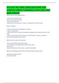 BYU HIST 043 FINAL EXAM QUESTIONS AND VERIFIED CORRECT ANSWERS LATEST 2026-2027 NEW VERSION &period;pdf