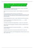 Orthotic CPM Exam - Oral EXAM QUESTIONS AND VERIFIED CORRECT ANSWERS LATEST 2026-2027
