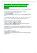 ABDSM FINAL EXAM QUESTIONS AND VERIFIED CORRECT ANSWERS LATEST 2026-2027 NEW