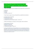 DECA-Finance Cluster EXAM QUESTIONS AND VERIFIED CORRECT ANSWERS LATEST 2026-2027