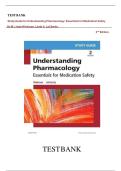 Test Bank for Understanding Pharmacology: Essentials for Medication Safety, 2nd Edition – Workman & LaCharity